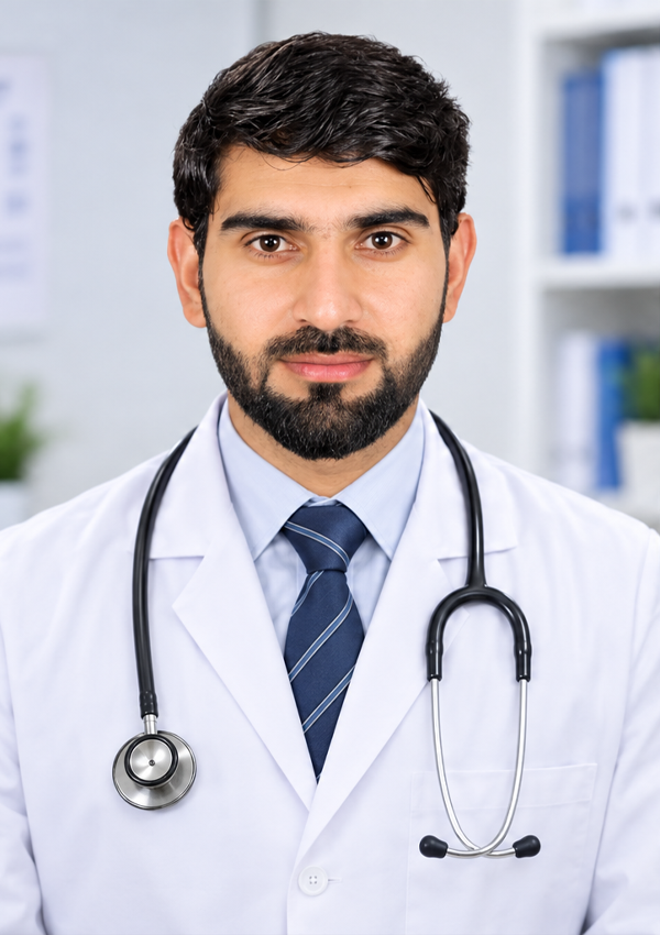 Portrait of Dr. Fayaz Khan, General Physician